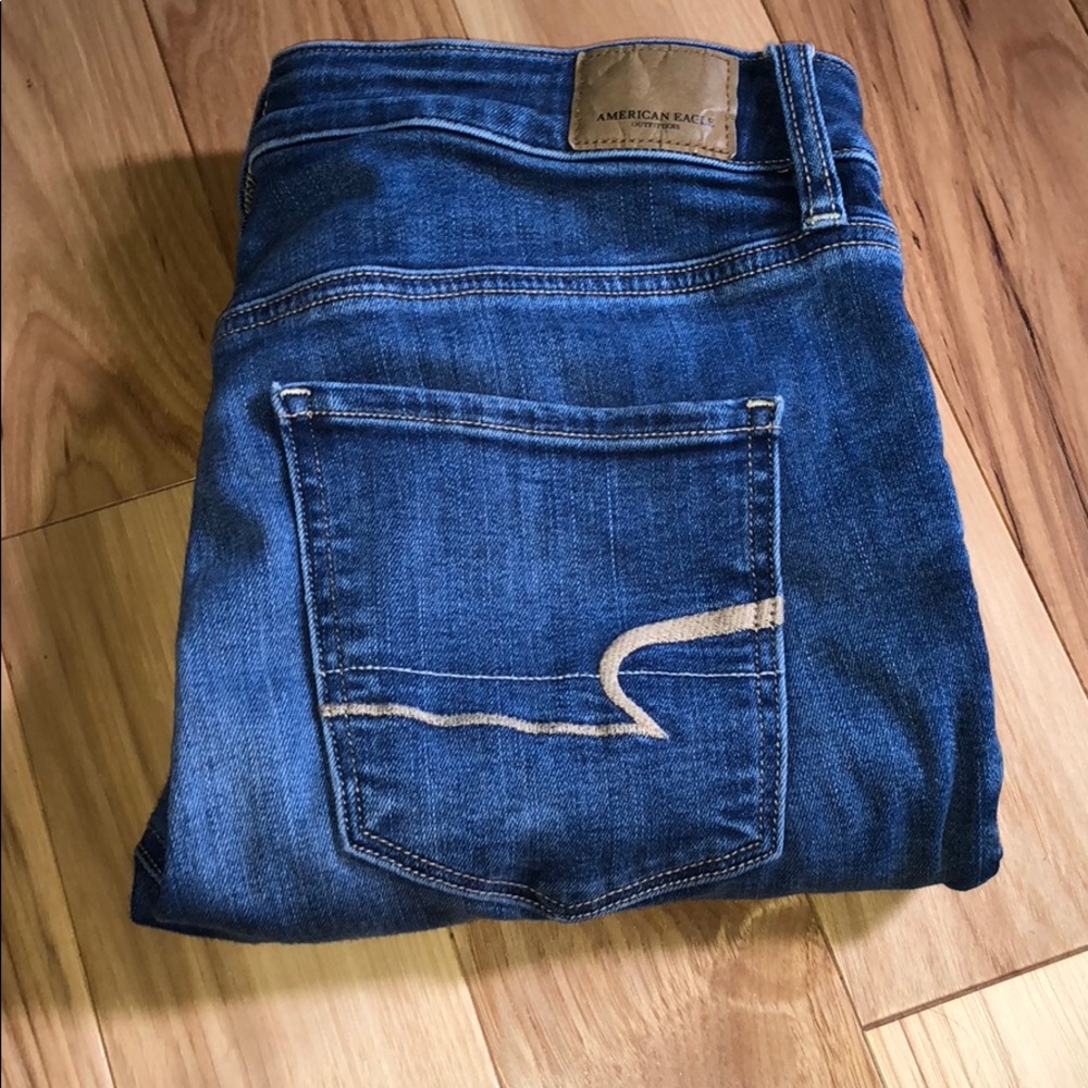 AE super hi-rise Jeggings